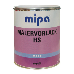 MIPA Malervorlack HS weiß matt für Holz u. Metall, 375ml