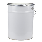 10Ltr. Leereimer blank, innenbeschichtet inkl. Deckel +...