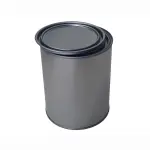 1Ltr. Leerdose Weissblech blank innenbeschichtet inkl. Deckel innenbeschichtet