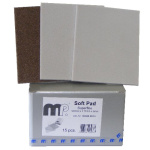 MP Soft Pad - Schleifpad 140mm x 115mm - Medium, VE=15Stk.