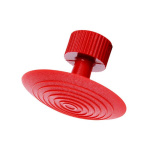 Kugelförmiger Zugadapter rot  Ø32mm