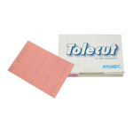 KOVAX Tolecut Schleifstreifen Pink 1/8 Stick-on  P1500, 29 x 35mm, 25er-Pck.