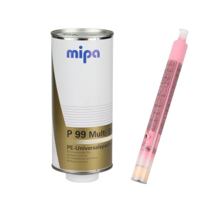 MIPA P99 MultiStar Füllspachtel 1,5kg Kartusche + 40g Härter