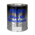 MIPA Basecoat "Super Black" Autolack tiefschwarz, 1Ltr.