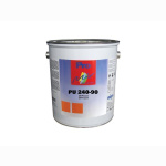 MIPA 2K PU-Acryllack PU240-90 glänzend, RAL3018 - erdbeerrot, 5kg