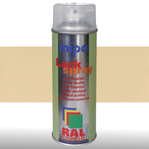 MIPA Acryllack RAL Color Farbspray 400ml RAL1014 - elfenbein