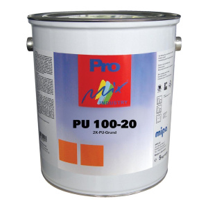 MIPA 2K polyurethane sealer PU 100-20, RAL 7004 - signal gray, 5kg