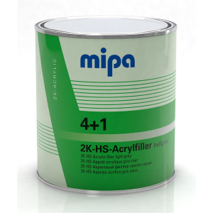 MIPA 4+1 Acrylfiller HS Füller hellgrau 3Ltr. f. Mischregal