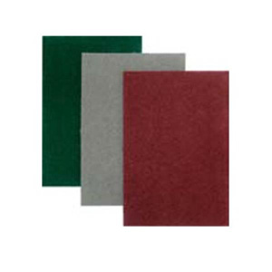 Abrasive fleece pads ULTRA FINE (gray) - 115x280mm, VE = 10 pcs.