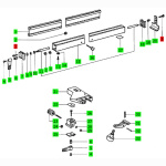 FESTOOL Linsenschraube M5x25  f. Rutscher/Längsanschlag