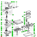 FESTOOL Sechskantschraube M6x15 für Rutscher Q