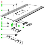 FESTOOL Senkschraube M6x16 für Modulträger