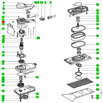 FESTOOL Scheibe 4,3 für TPE-RS 100 Q