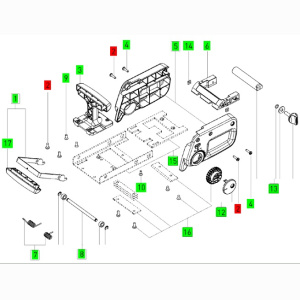 FESTOOL Linsenschraube M4x10 für KP 65/2