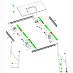 Festool Zylinderschraube M8x14 für MFT/3 CONTURO