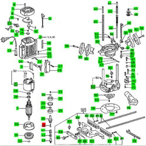 Festool Zylinderschraube M6x16 für OF 2000, MFT 800/1080