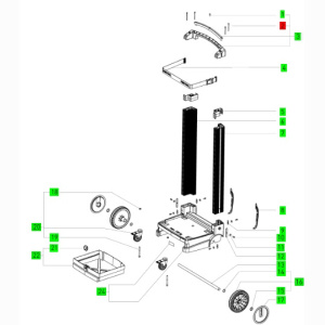 FESTOOL Linsenschraube 5,0x70 für SYS-Roll