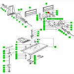 FESTOOL Zapfenschraube M5x8 für CMS-OF