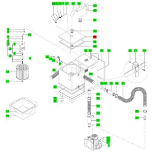 FESTOOL Deckel für TURBO 3091 Filter