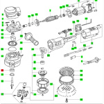 FESTOOL Rillenkugellager für RO 150