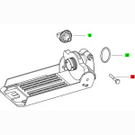 FESTOOL Sechskantschraube M4x25 für TFS-RS