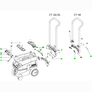 FESTOOL Linsenschraube M5x10 für DLM-CT, SB-CT