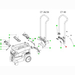 FESTOOL Linsenschraube M5x10 für DLM-CT, SB-CT