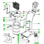 FESTOOL Senkschraube M6x40 für SR 301 E-AS