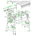 FESTOOL Linsenschraube 2,5x8 für CS 70 EB