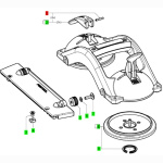 FESTOOL Zylinderstift für GECKO DOSH