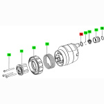FESTOOL Sprengring für Exzentervorsatz DD-ES