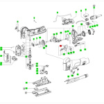 FESTOOL Stift für PS/PSB/PSC/PSBC 400/420 EBQ