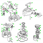 FESTOOL Schraube 3,5x38 für SRM 70 LE-EC