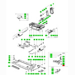 FESTOOL Flachrundschraube M6x16 für BS 75/105 E