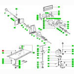 Festool Senkschraube M6x25 für CMS-OF 1010