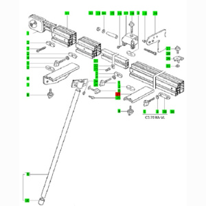 Festool Blech für CS 70 KA