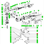 Festool Achse für RAS 180.03 E-HR / BMS 180 E