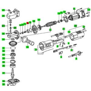 Festool Rillenkugellager für RAP 80.02 E