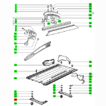 Festool Klemmplatte AP 55/65E /AT65E für Modulträger
