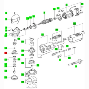 Festool Flansch für DX 93 E