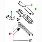 Festool Gummilippe f. Bodendüse für CT