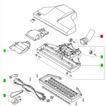 Festool Gelenk für Turbinen-Kombisaugbürste