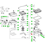 Festool Rolle für CT 11, CTL MIDI/MINI Ø50mm