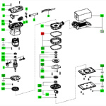 Festool Spannband für RS 400, RTS 400, DTS 400, ETS...