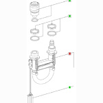 Festool Druckluftschalter für DLM CT