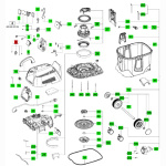 Festool Drehknopf für CT 17 E, MINI, MIDI