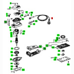 Festool Kabel EU für RS 4, grün