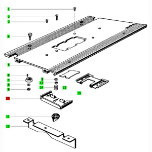 Festool Klemmplatte für Basis 4