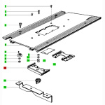 Festool Klemmplatte für Basis 4