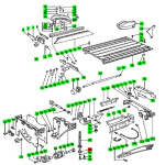 Festool Bundlager für Basis 1A/T